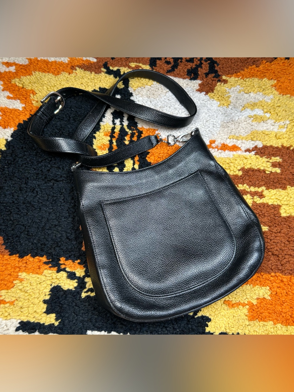 Perfect, VINTAGE NORDSTROM, pebbled leather bag!!